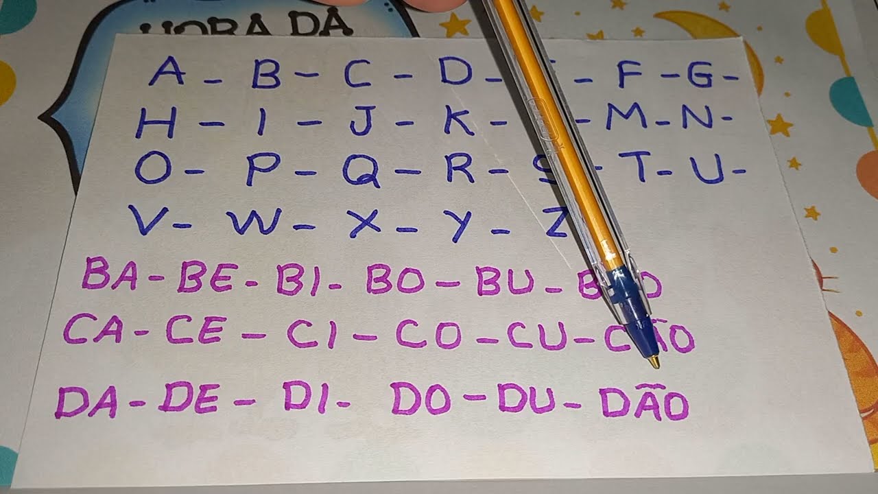 AULÃO COMPLETO: VAMOS APRENDER LER E ESCREVER LETRAS, PALAVRAS, SÍLABAS, FRASES E T...