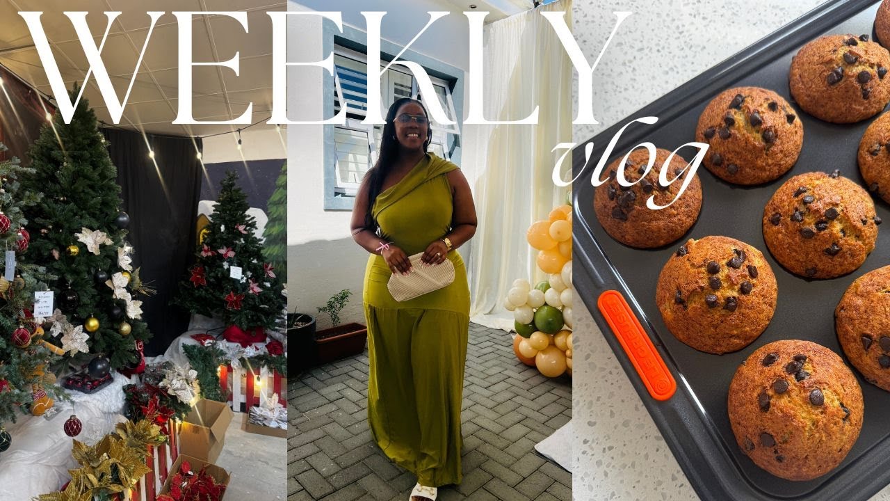 WEEKLY VLOG | Christmas Tree Shopping 🎄, Let’s Bake, Spa Date,  Life Errands & Much More!