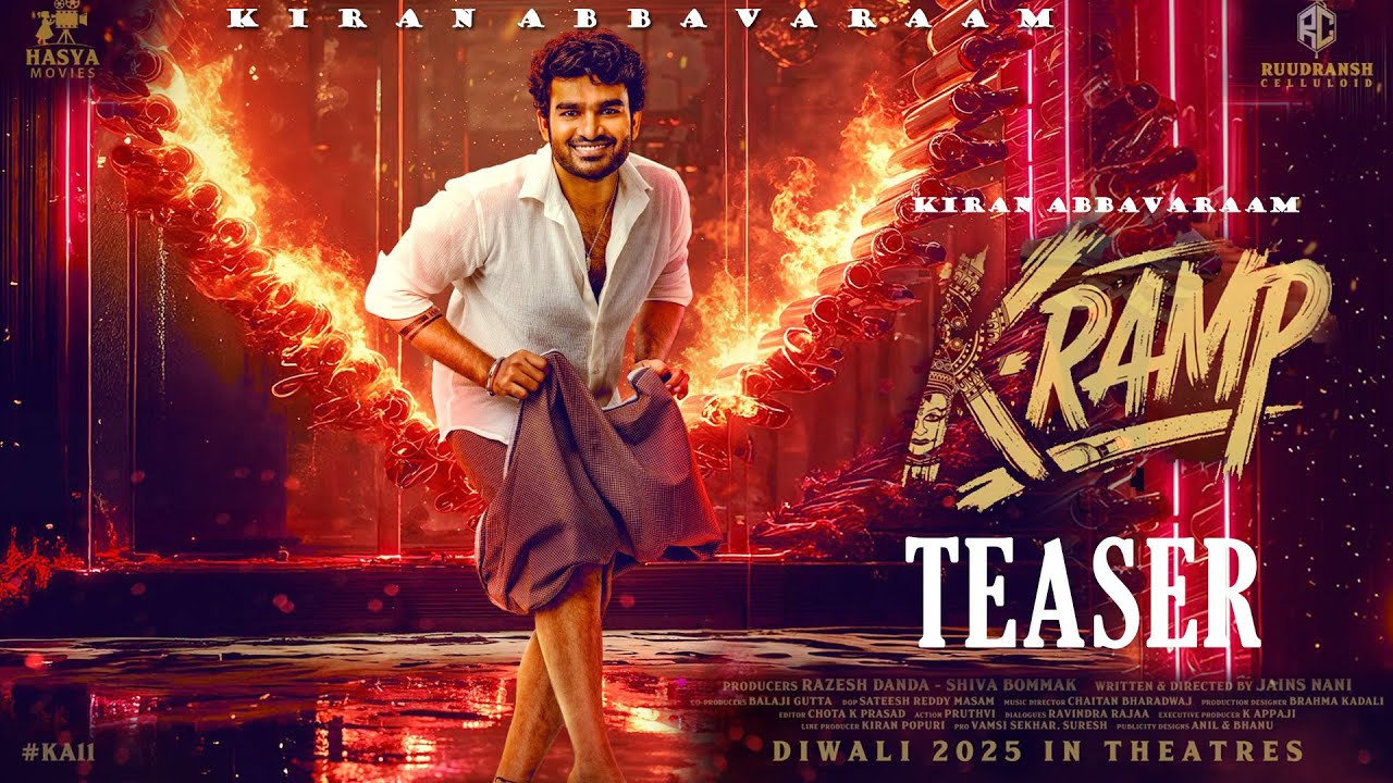 K- RAMP First Look Teaser | Kiran Abbavaraam | Yukti Thareja | Jains Nani | Razesh Danda | 