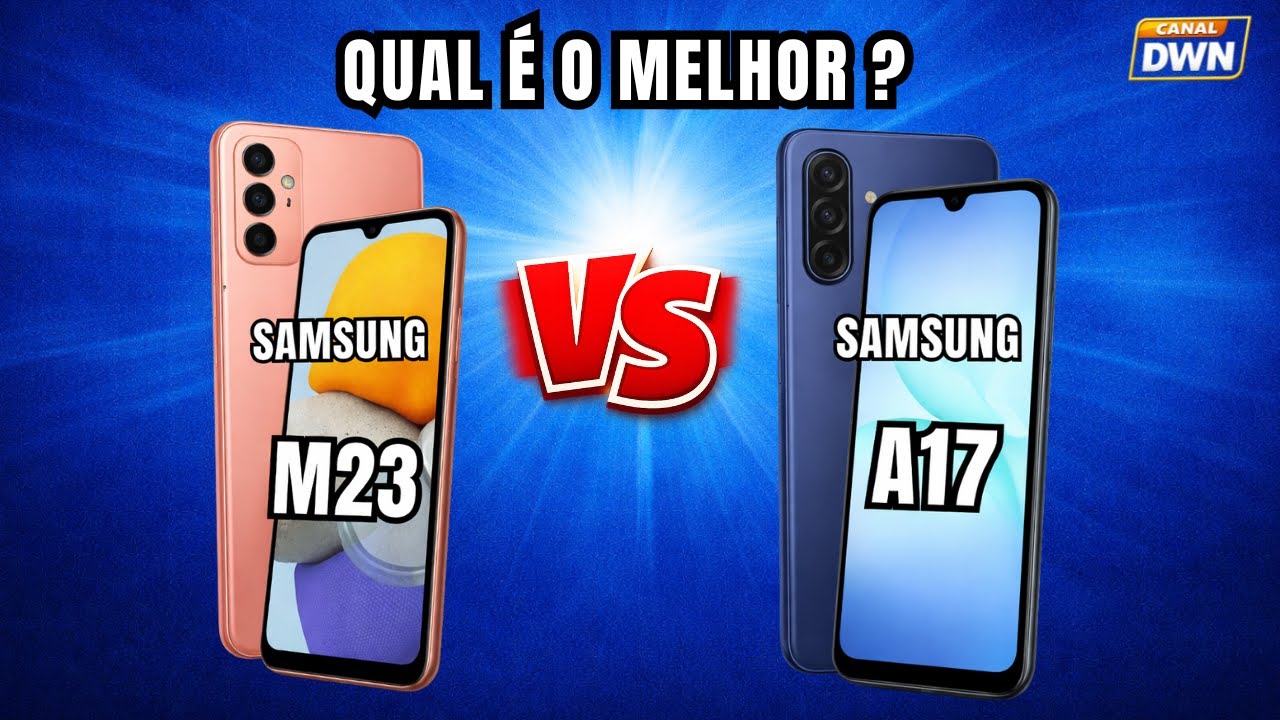 SAMSUNG M23 5G VS  SAMSUNG A17 5G   Esse detalhe muda tudo! ​ #smartphone #technology
