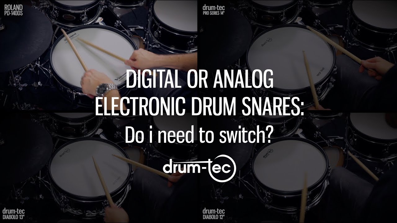 Digital VS. Analog E-Drum Snares: Do You Need to Switch?