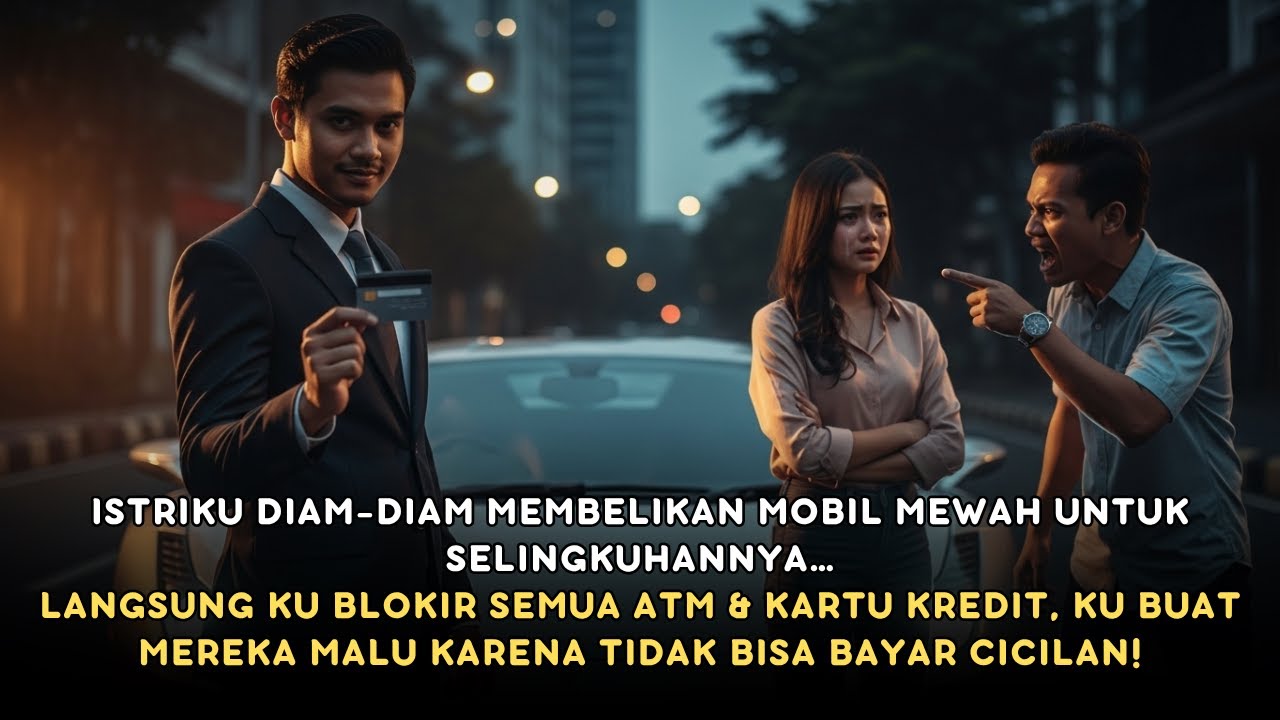 ISTRI DIAM-DIAM BELIKAN MOBIL MEWAH UNTUK SELINGKUHANNYA PAKE UANGKU – LANGSUNG KU BLOKIR SEMUANYA!