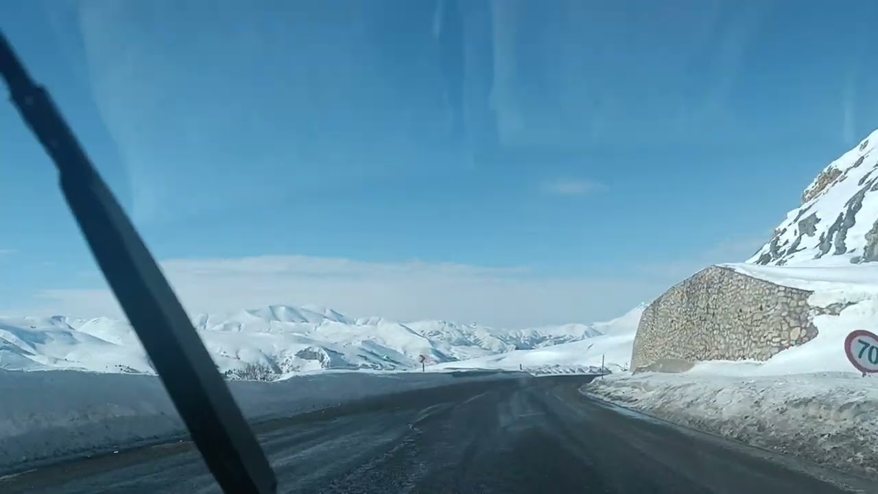 ERZURUM-BAYBURT KOP DAĞI -KOP GEÇİDİ İNİŞ  25.01.2026