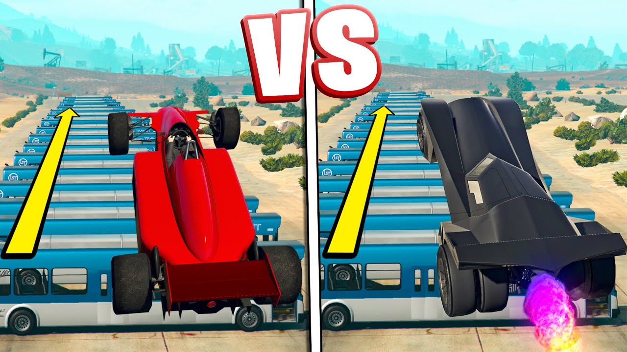 QUALE VEICOLO SALTA DI PIÙ? FERRARI VS VIGILANTE! - Gta 5