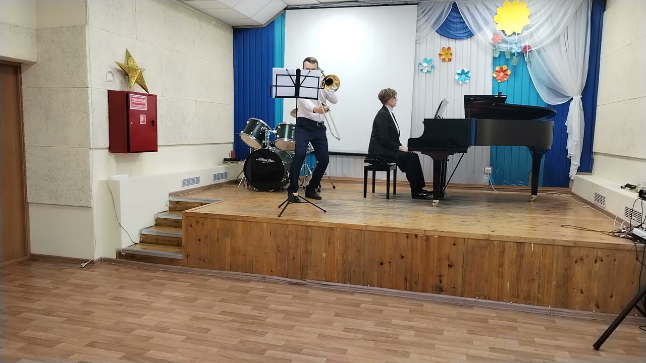 Pascal Proust - balades insolites для тромбона с фортепиано