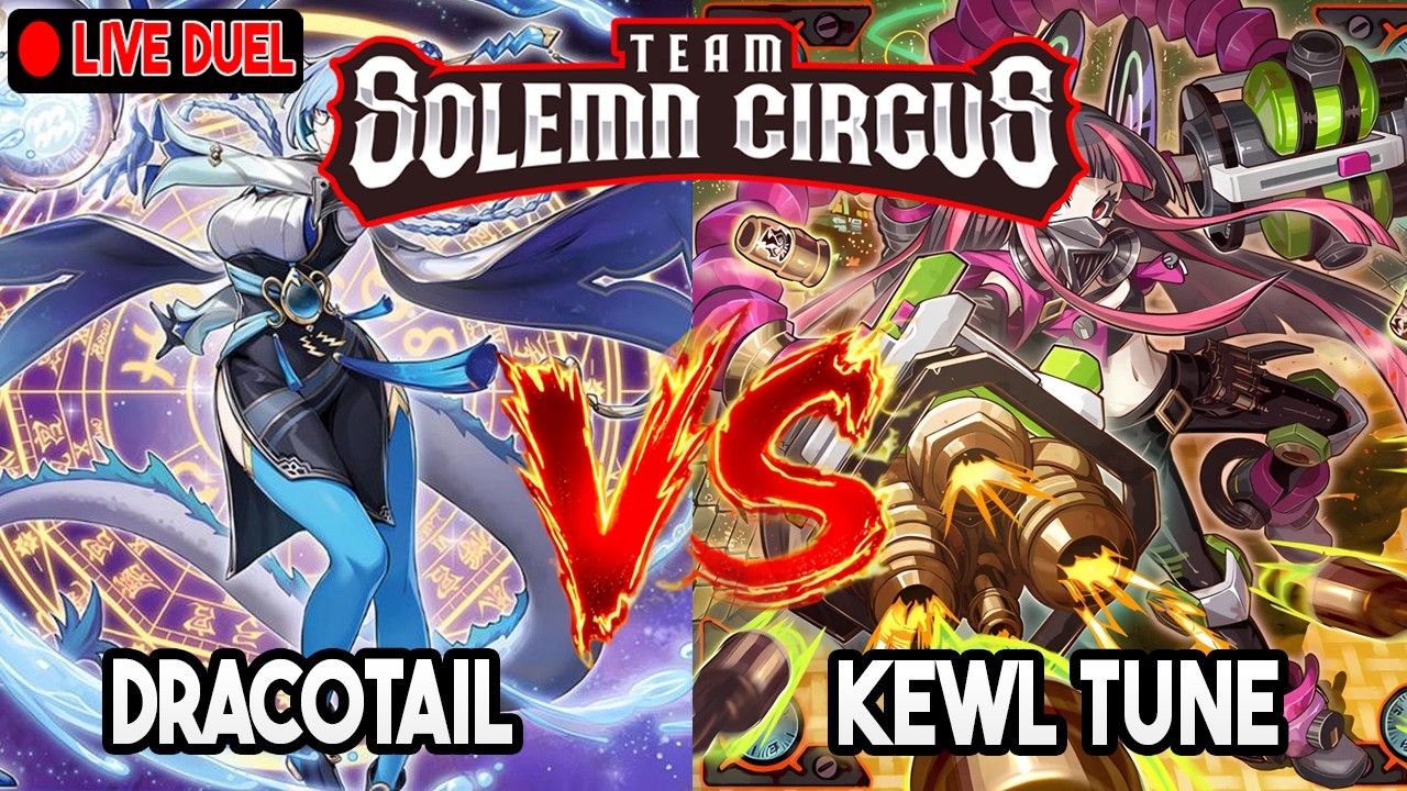 Dracotail Vs Kewl Tune Yu-Gi-Oh! Locals Feature Match | Live Duel