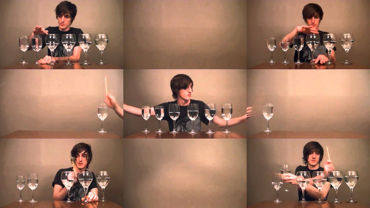 Sp0ntanius - Song of Healing Reversed on Wine Glasses