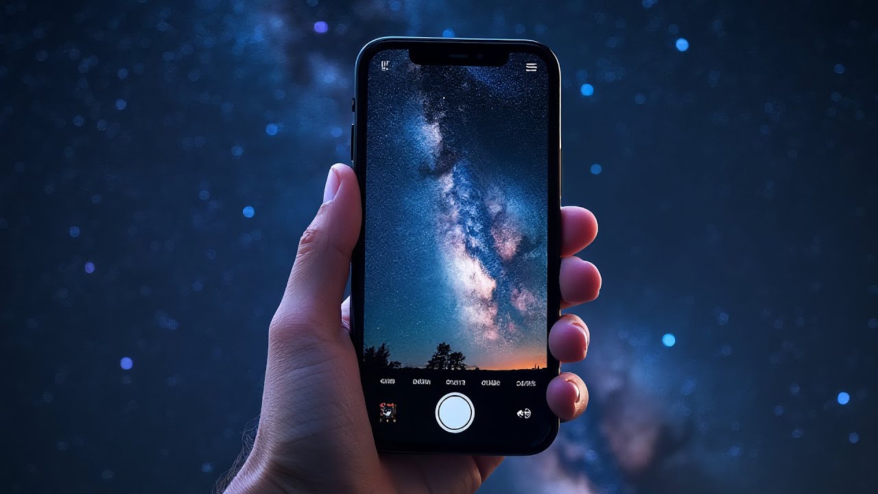 Как снимать звезды на iPhone