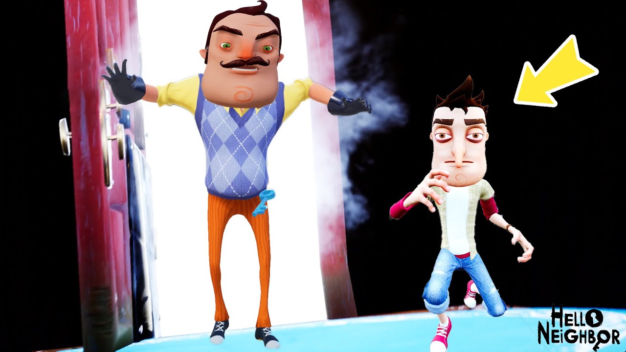 Çatlak Komşu Bizi Bodrumda Yakaladı 😱 Hello Neighbor Mod