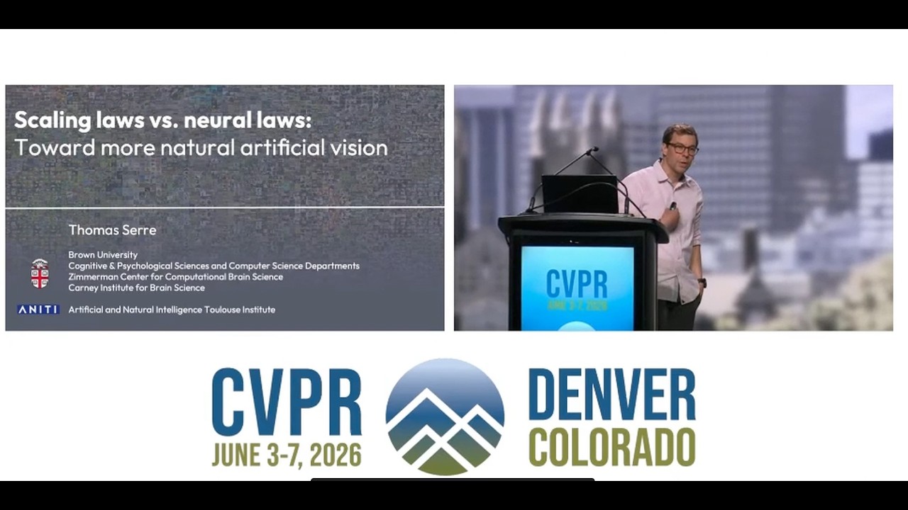 Чем мощнее AI-зрение, тем меньше оно человечно? CVPR 2026 Keynote: глубокие нейросети и человечес...