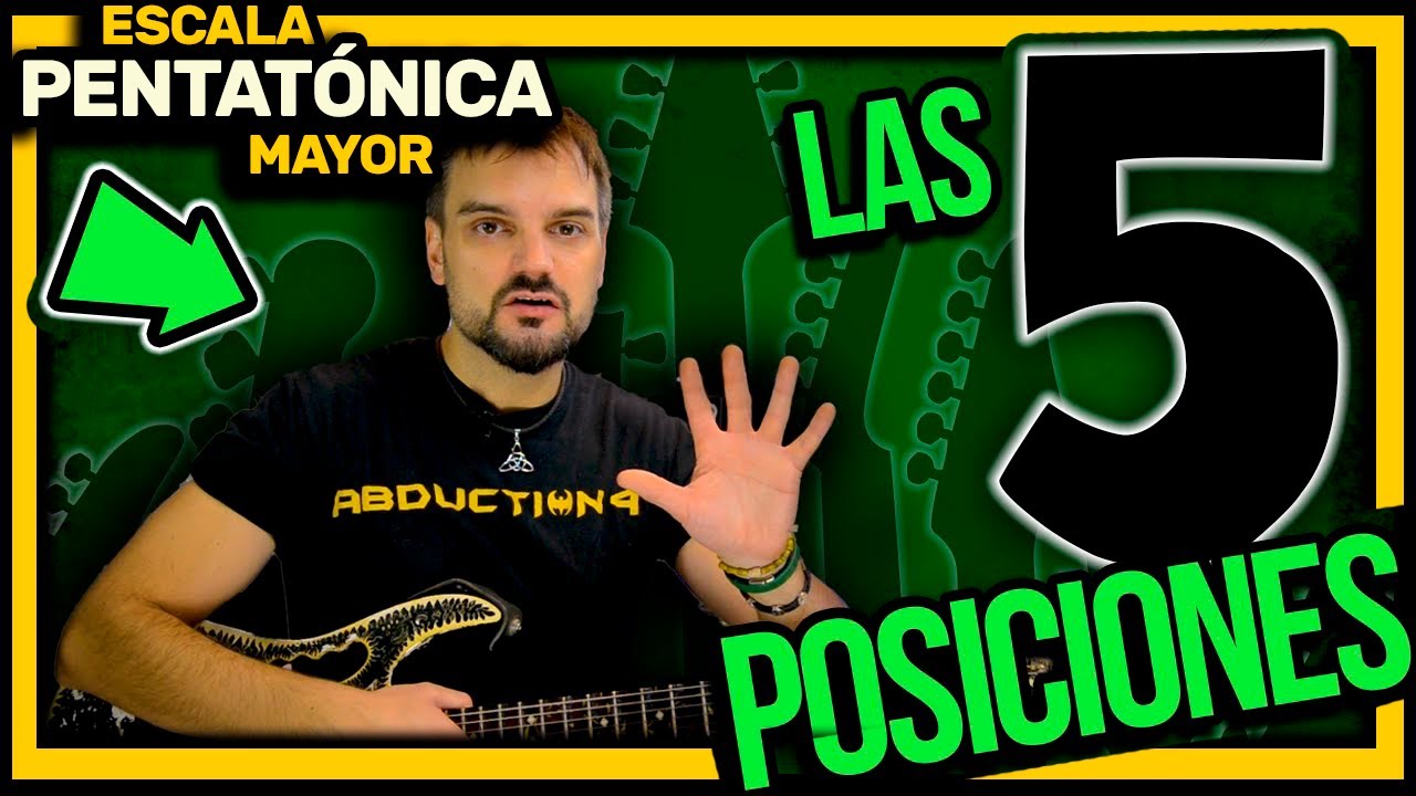 02 🤚 Cómo tocar las ESCALAS PENTATÓNICAS MAYORES. Concepto de Patrones o Formas móviles.