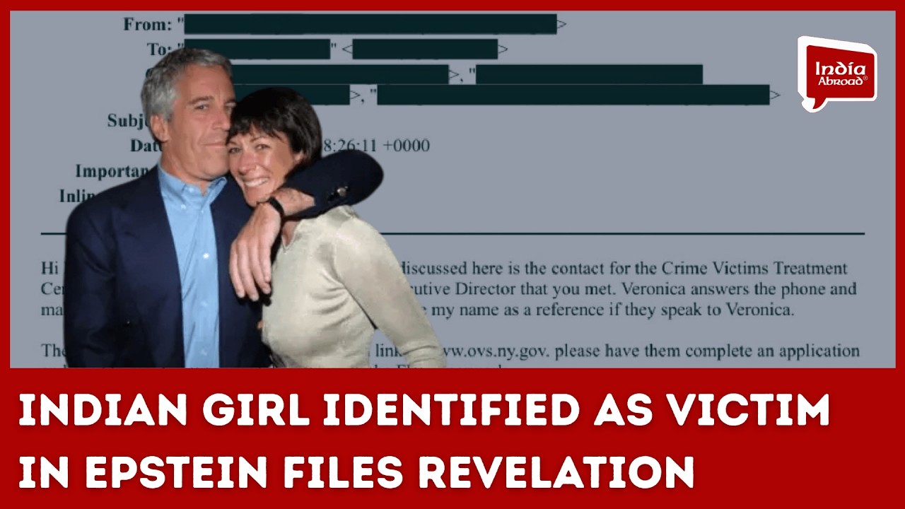 Indian Girl Identified as Victim in Epstein Files Revelation| India Abroad