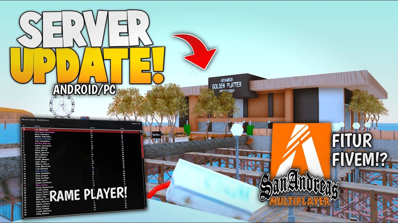 SERVER GTA ROLEPLAY ANDROID UPDATE FITUR MODERN TERBARU !? REVIEW SERVER GTA SAMP ROLEPLAY INDONESIA