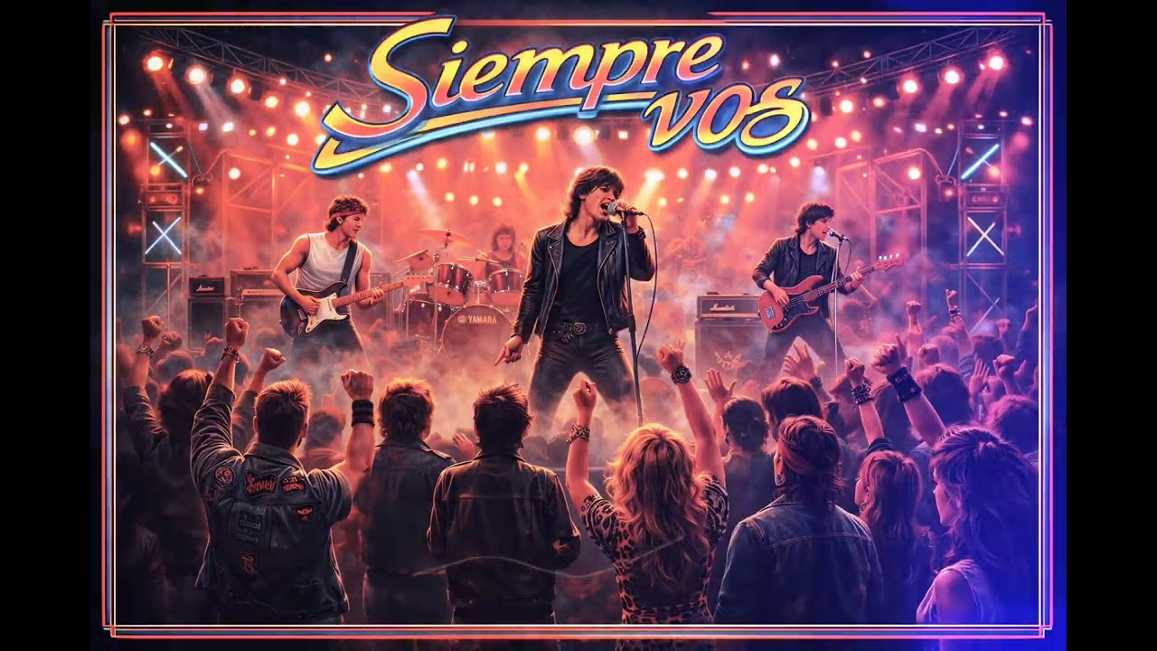 Pop Rock 80'S IA - Siempre Vos