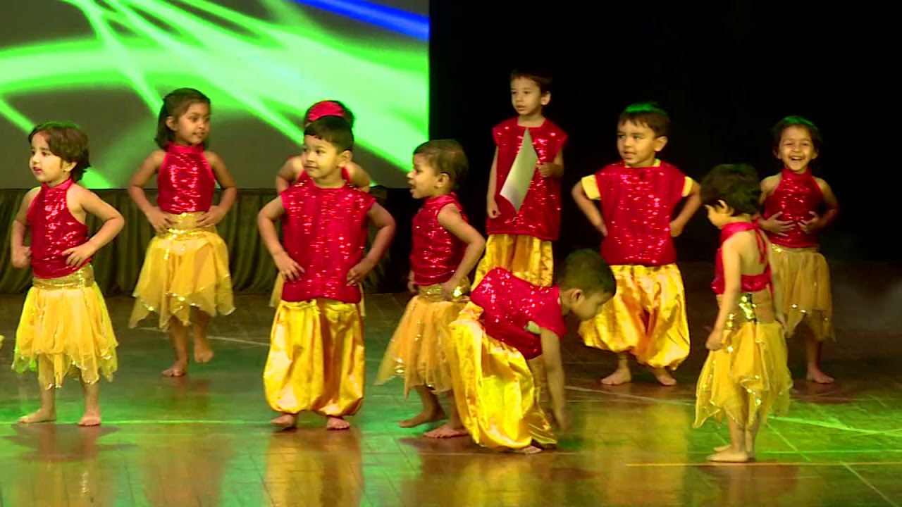Brazil : Dance Performance By Toddler Class Kids