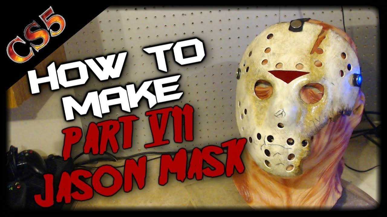 (DIY) How to Make a Part 7 Jason Mask (The New Blood ) Friday the 13th Part 7 Mask Tutorial