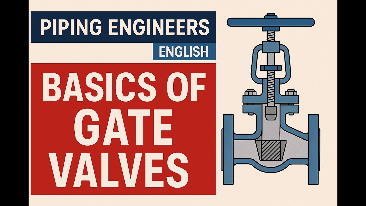 Learn about basics of Gate Valves| Types of gate valves| uses of gate valves| #gatevalves #valves