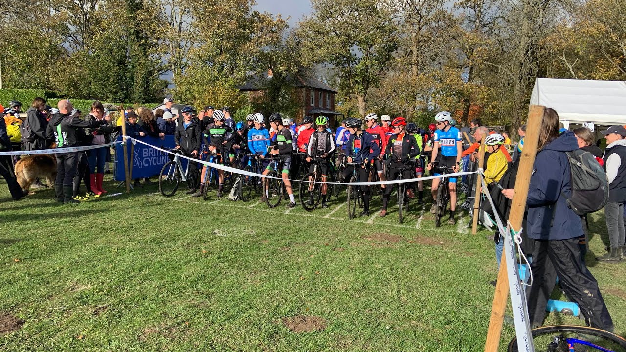 CLANFEILD BRITISH NATIONAL TROPHY! (U16s) raw clips #cyclocross #cycling #uk 