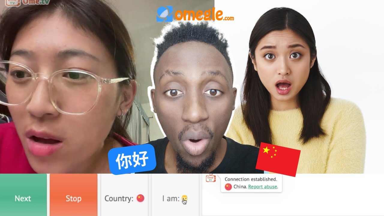 Blackman Pretending not to speak Chinese later shocking them with fluent Mandarin on Omegle