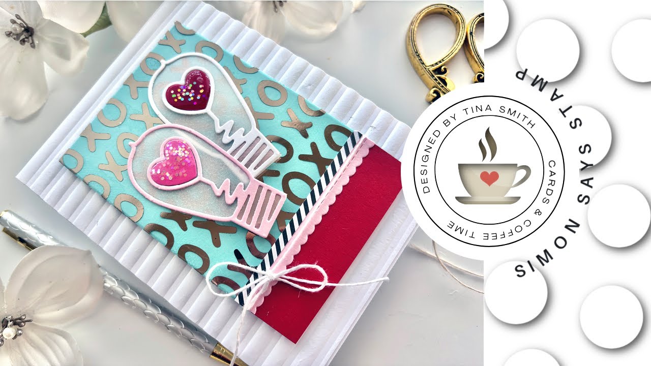 Foil Transfer Acetate Cards & a Laminator | Simon Says Stamp | Sweetheart Release Blog Hop