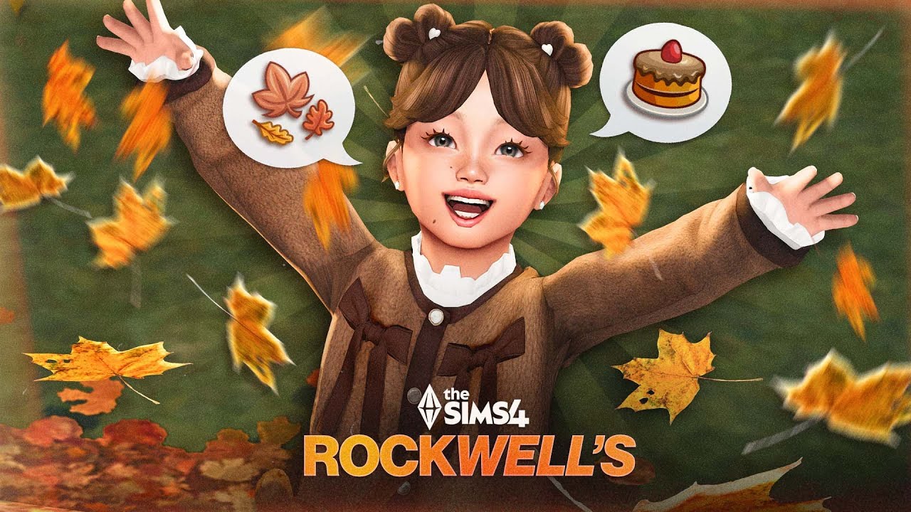 it's a CHAOTIC (but wholesome) FALL!!! 🍂 | The Sims 4 Rockwell Legacy