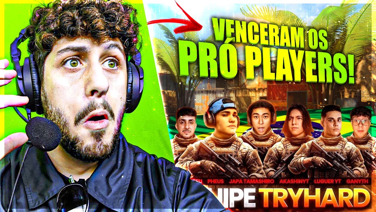 I REACTED to the NEW BRAZILIAN COD MOBILE TEAM that is WINNING EVERYTHING! 🤯 (YOUTUBERS' TEAM)