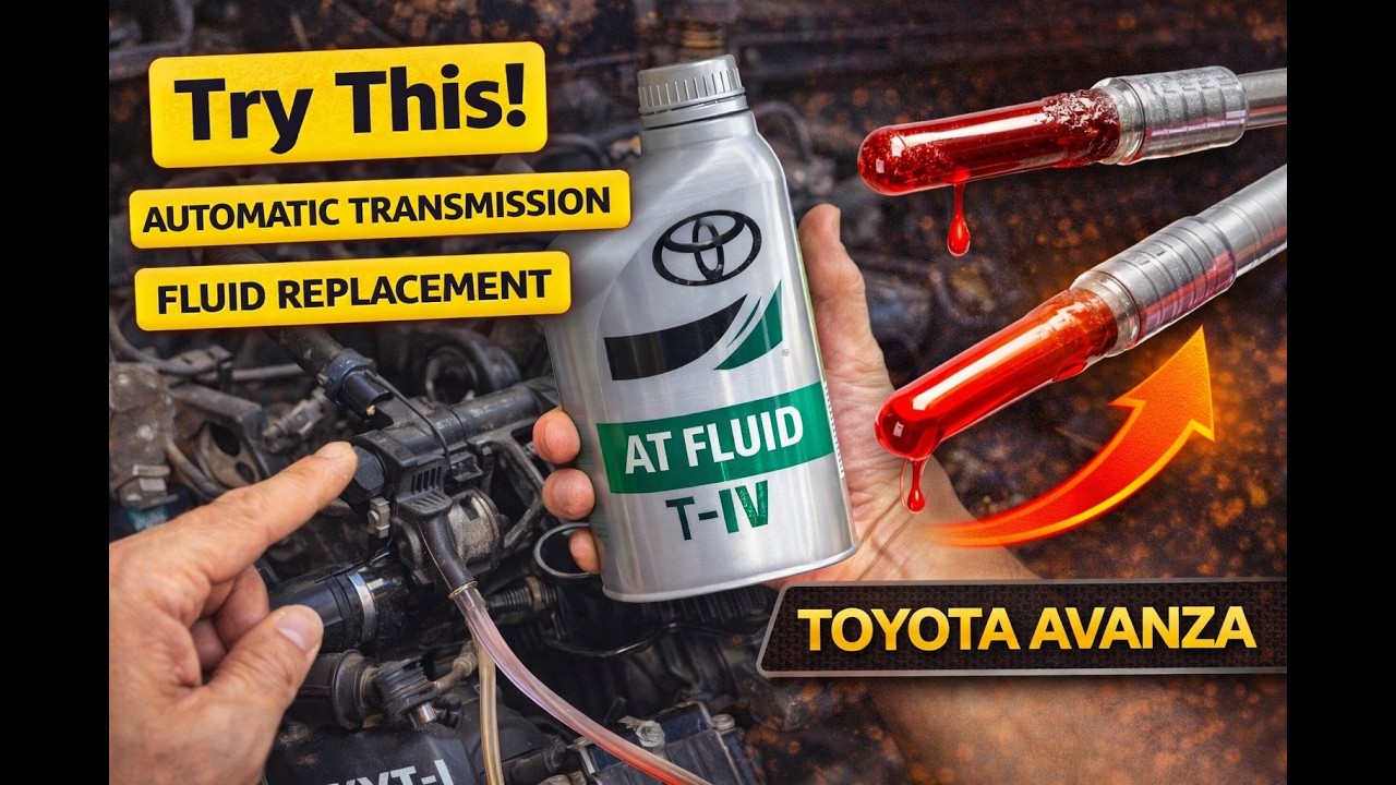 Toyota Avanza Automatic Transmission Fluid Replacement