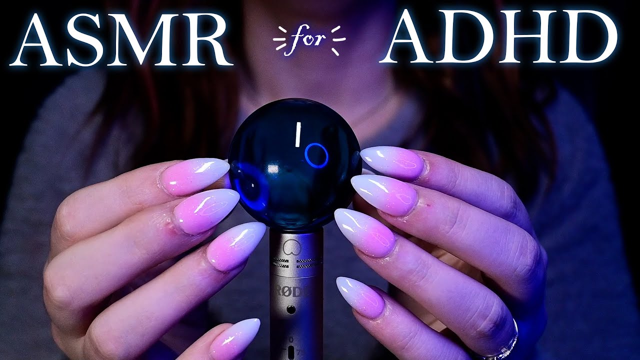 ASMR for ADHD & Focus 💕 Changing Triggers Every 10 Seconds!