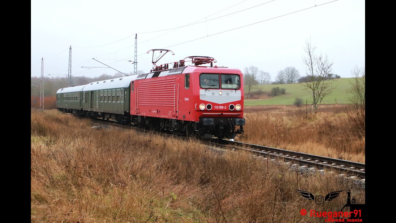 [HD] BR 112 , 143 im Regio Planverkehr  2025 in Vorpommern