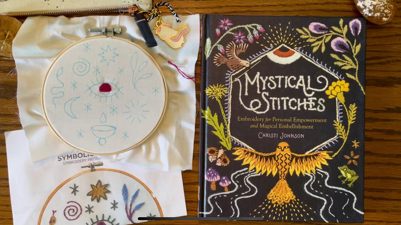 Mystical Stitches Review - An Intentional Embroidery Book by Christi Johnson