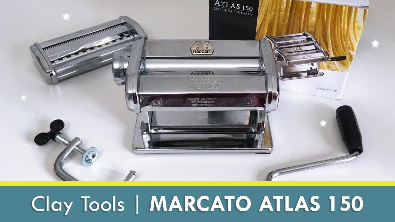 Polymer Clay Art Tools: MARCATO ATLAS 150 Pasta Machine Initial Review