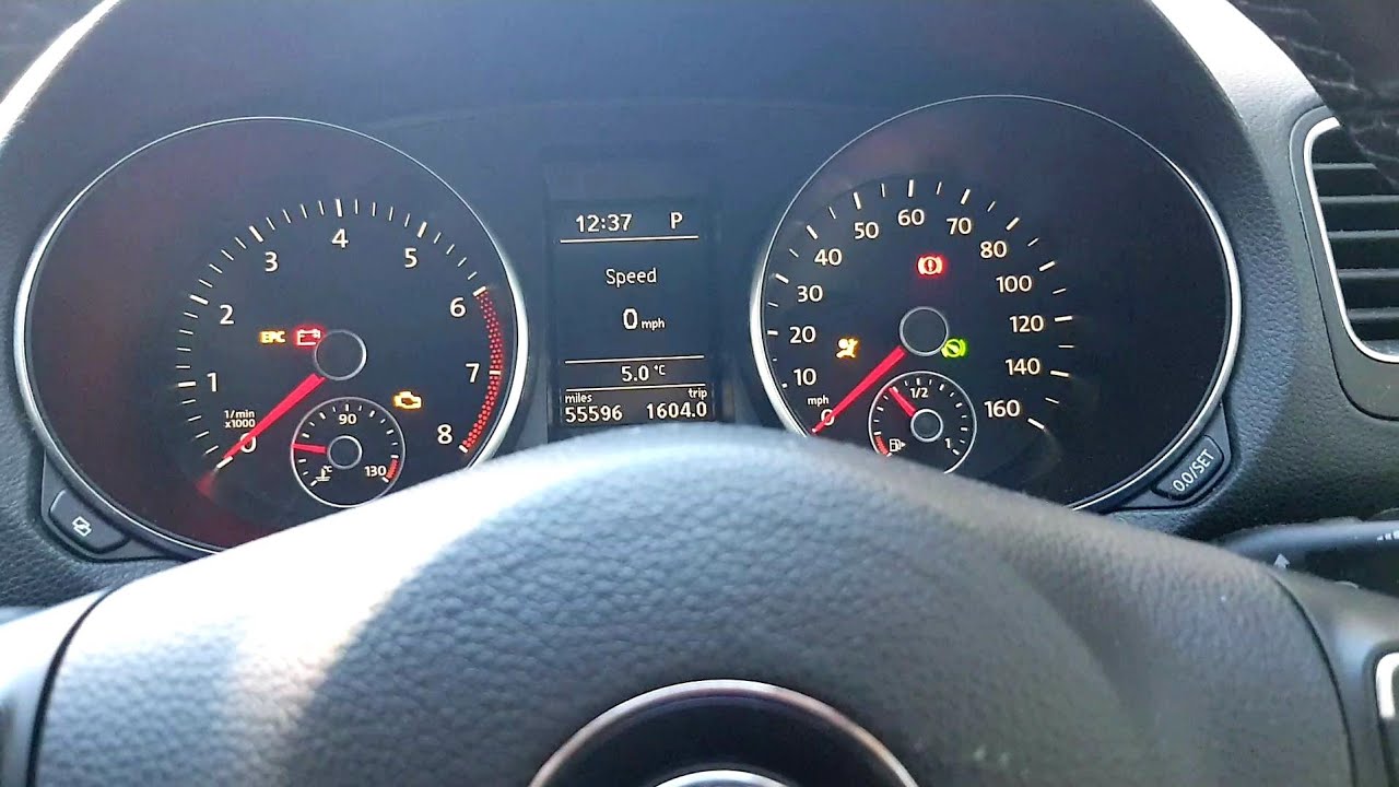 VW Golf MK6 Multi Functional Display (MFD) In Depth