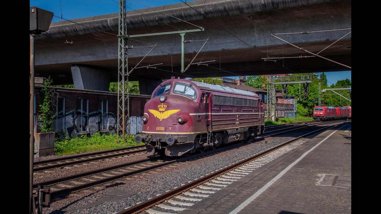 Bahnverkehr in Hamburg Harburg