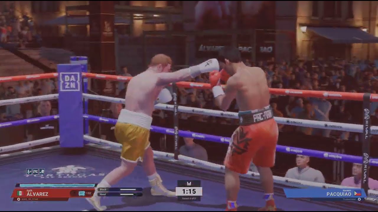 CANELO putting down PAC MAN