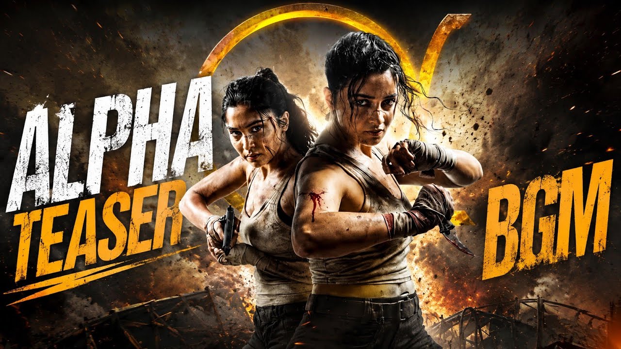 🔥 Alpha Teaser BGM Ringtone | Powerful Action Theme Music | Alpha Movie BGM