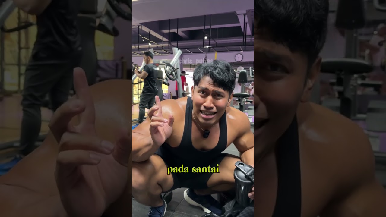 LATIHAN BARENG PARA ATLIT EVOLENE 🔥💪🏻 #chrisputra #gym 