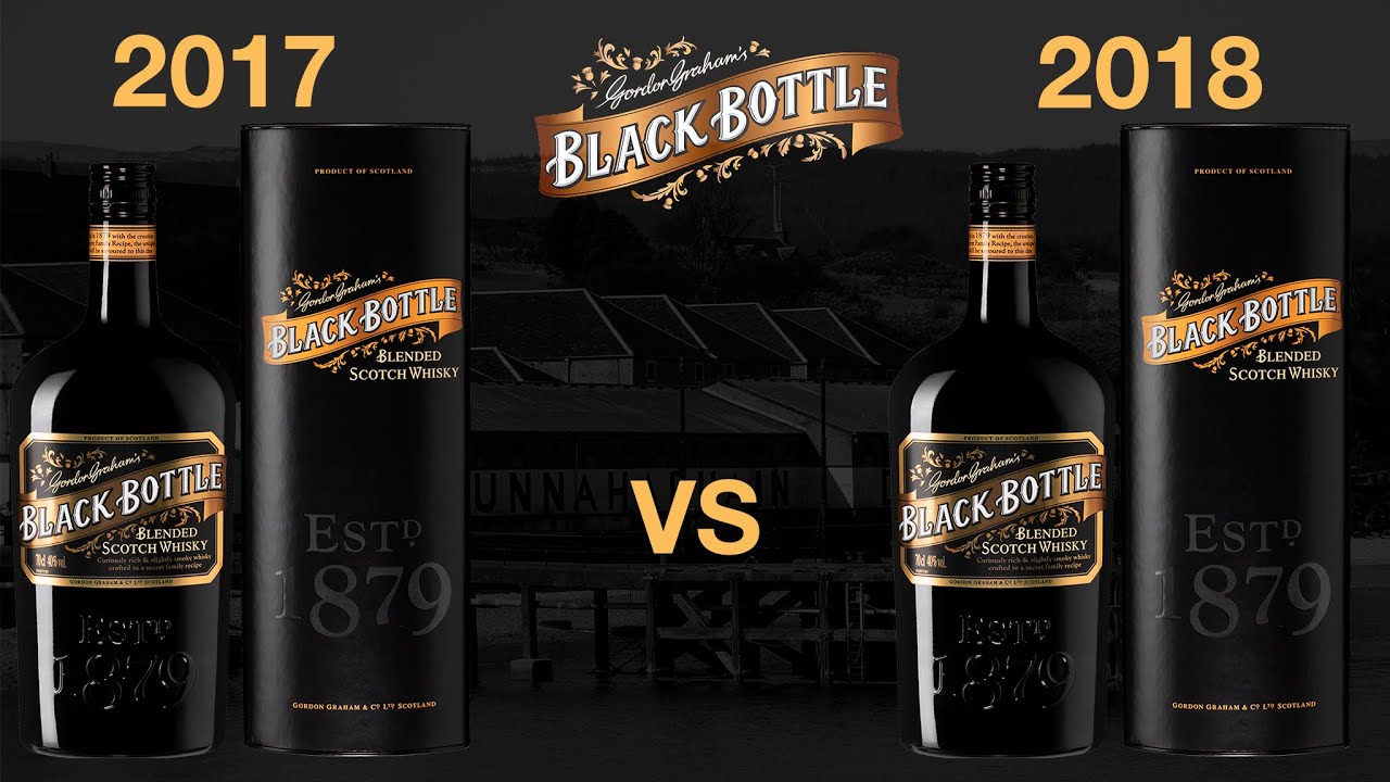 Сравнение Black Bottle 2017 и 2018 года! Все подтвердилось на практике!