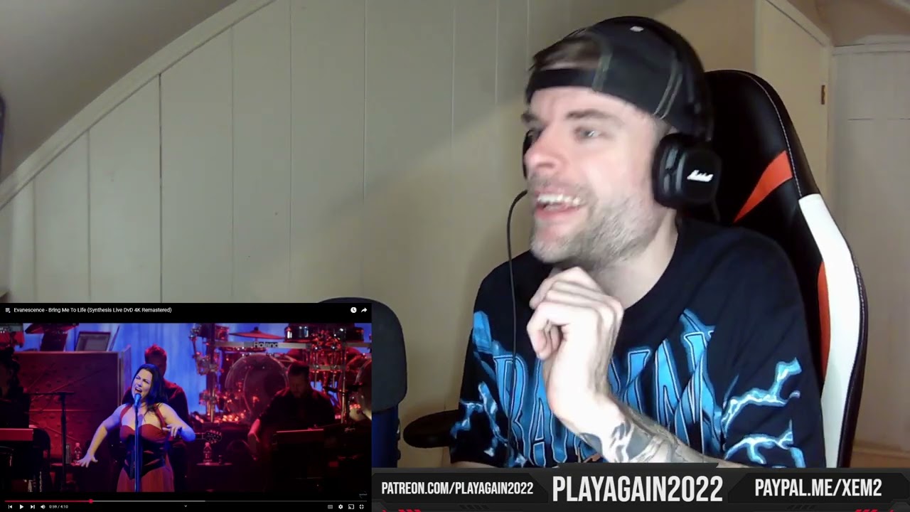 Evanescence - Bring Me To Life  (Synthesis Live) (First Time Reaction)