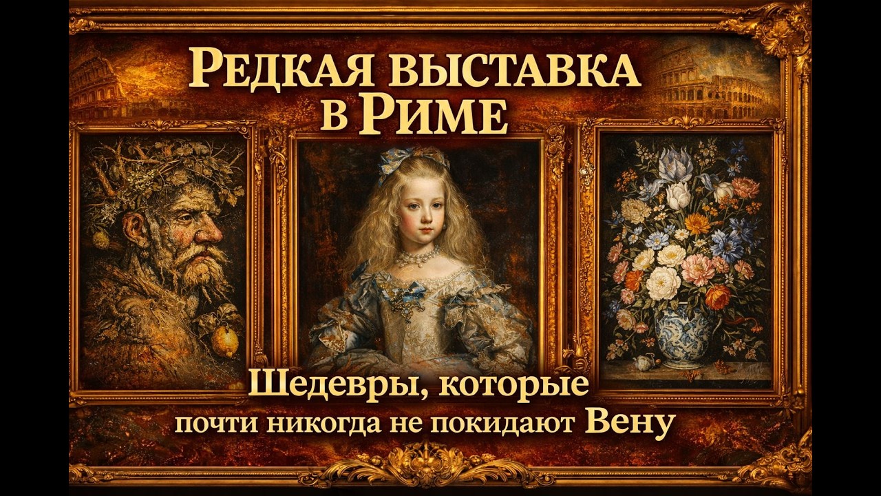 В Рим привезли картины, которые почти никогда не покидают Вену.  Караваджо, Рубенс, Веласкес