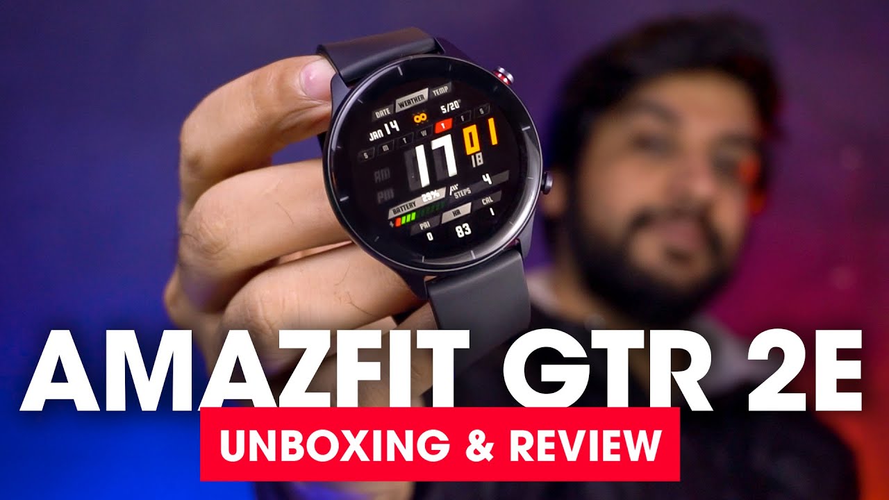 Amazfit GTR 2e Smartwatch Unboxing and Review! ⚡️ GTR 2 without Bluetooth Calling Function (Hindi)
