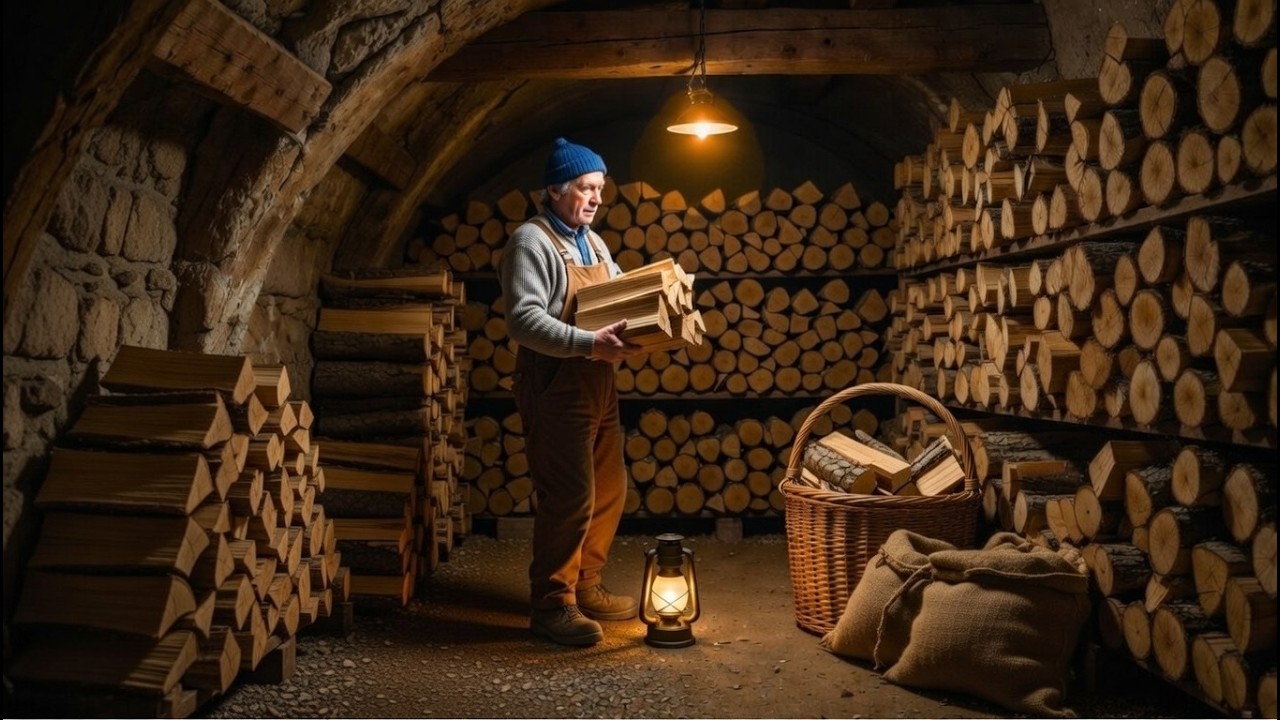 Neighbors Mocked Underground Shelter Beneath His House—Until His Firewood Keep Him Warm All Winter