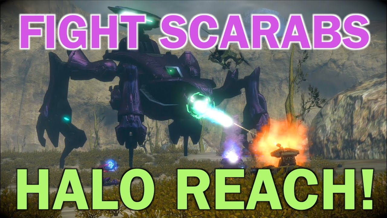 Face Off Against Scarabs as a Trooper In Halo Reach Infantry | KYOT Plays