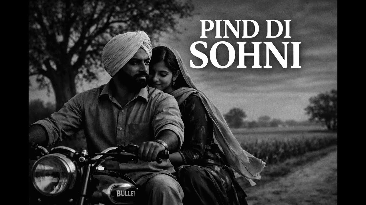 Pind Di Sohni (Female Version) 🤍 | Romantic Punjabi Song | Desi Pind Vibe