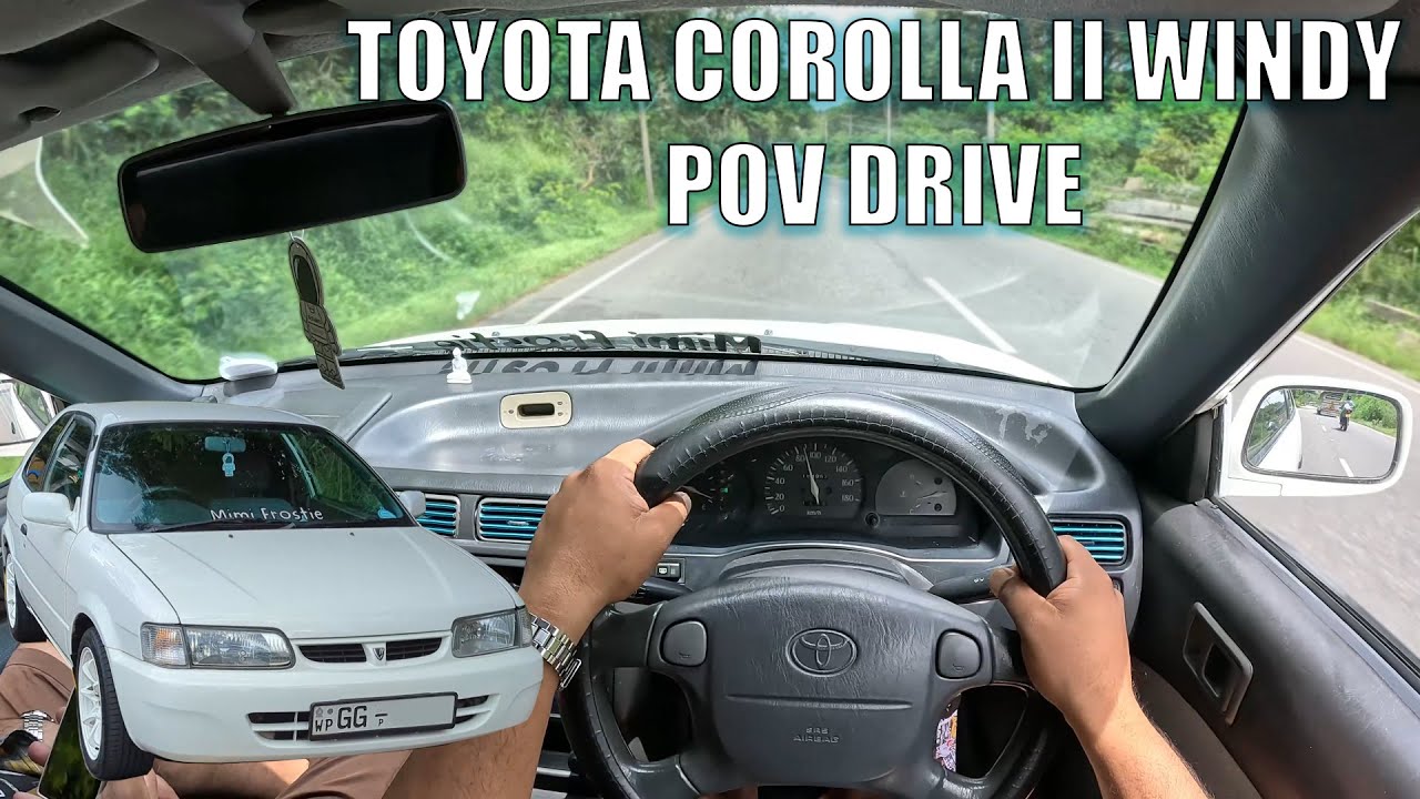 Toyota Corolla II Windy POV Drive and Quick Walk-around Review (Mimi Frostie)