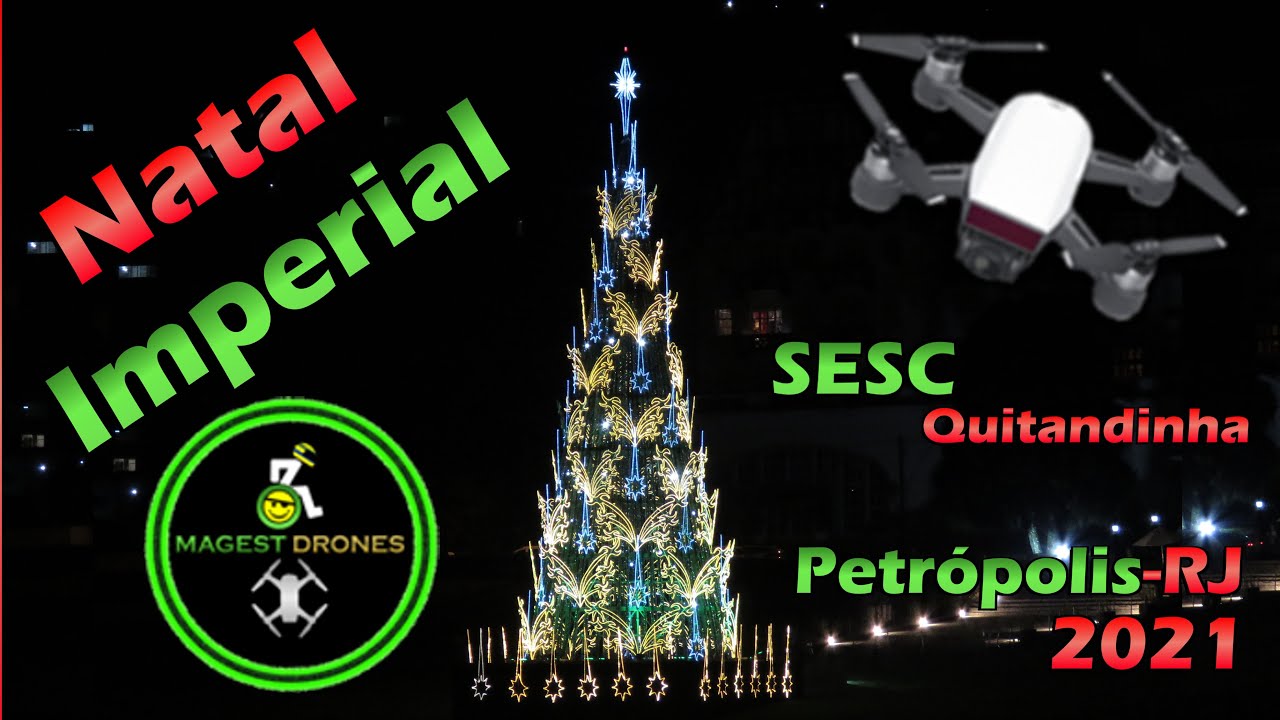 Natal Imperial Árvore do Hotel Quitandinha Petrópolis-RJ