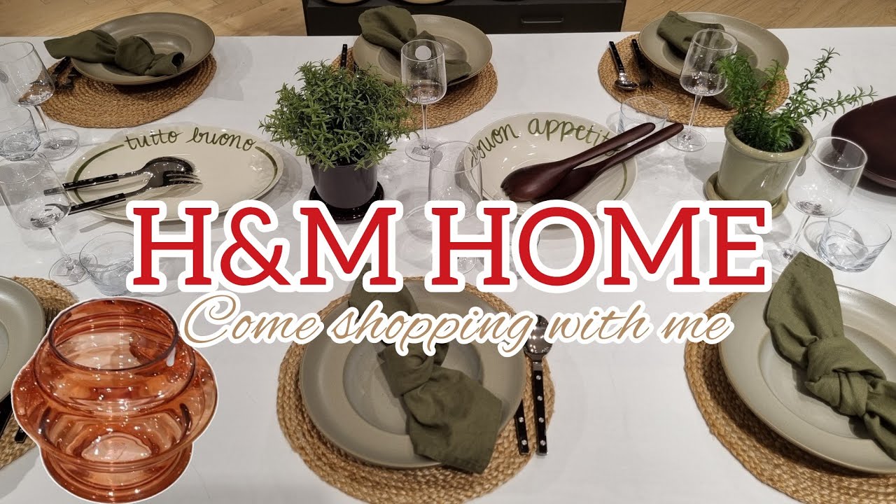 SHOPPING AT H&M HOME