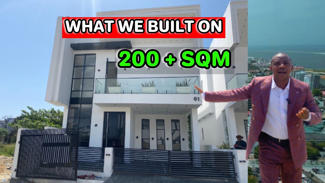 Lekki Land: What You Can Build On 250sqm Half Plot | Cheap House In Lagos