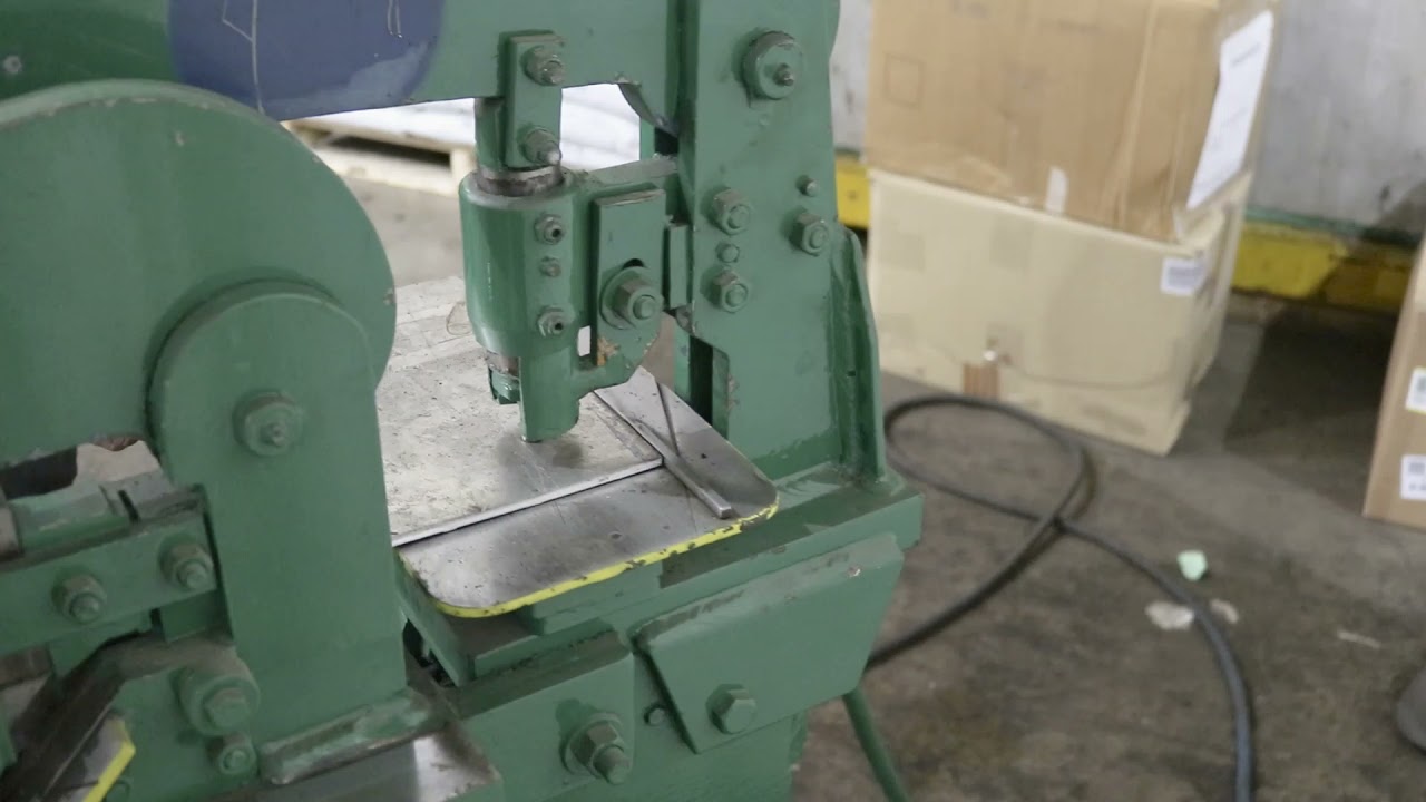 35 TON SCOTCHMAN MODEL 314 HYDRAULIC IRONWORKER: STOCK #64293