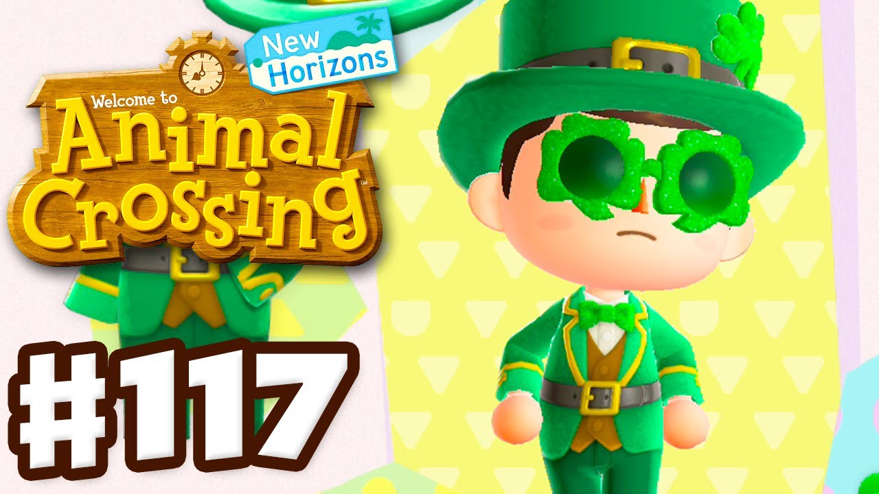 Shamrock Day Clothes! - Animal Crossing: New Horizons - Gameplay Part 117
