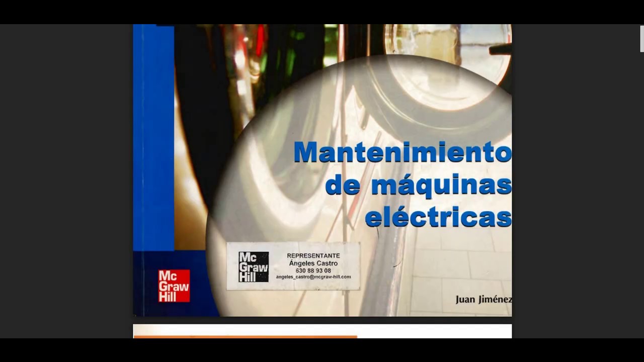 Mantenimiento de Maquinas Electricas - MANUAL GRATUITO